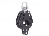 Block, Double Carbo Air 57mm MaxLine: 10mm with Swivel & Becket