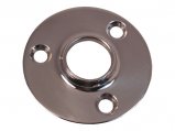 Weld Base, Stainless Steel Low Profile RoundØ74mm for Tube at 90º