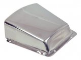 Clamshell Vent, Stainless Steel Cowl with Plastic Flange Ø:3″