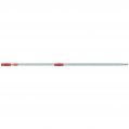 Pole Handle, 9′ Telescopic Extension Female with Quick Clip