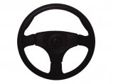 Steering Wheel, “Stealth” PVC Grip Black 14″