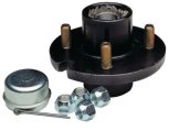 Wheel Hub Kit, 4StudcircleØ4″ iØ1″&1″ Galvanize
