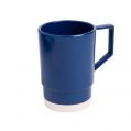 Stacking Mug, Solid Blue