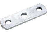 Plate, 1+2HolesØ:1/2 CtoC:3.06″ Width 1.5″ Length:5″