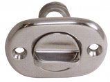 Drain Socket, Stainless Steel 2Screws-CtoC:47mm Oval