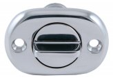 Drain Socket, Stainless Steel 2Screws-CtoC:40mm Oval