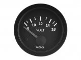 Voltmeter, 12V Black Vision