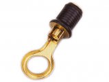 Drain Plug, Brass Rubber Ø1.25″ Expanding Flip-Top