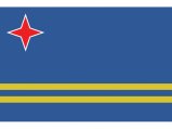 Flag, Aruba 20 x 30cm