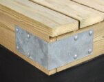 Dock Corner, Galvanize Assembly System with out Hinge