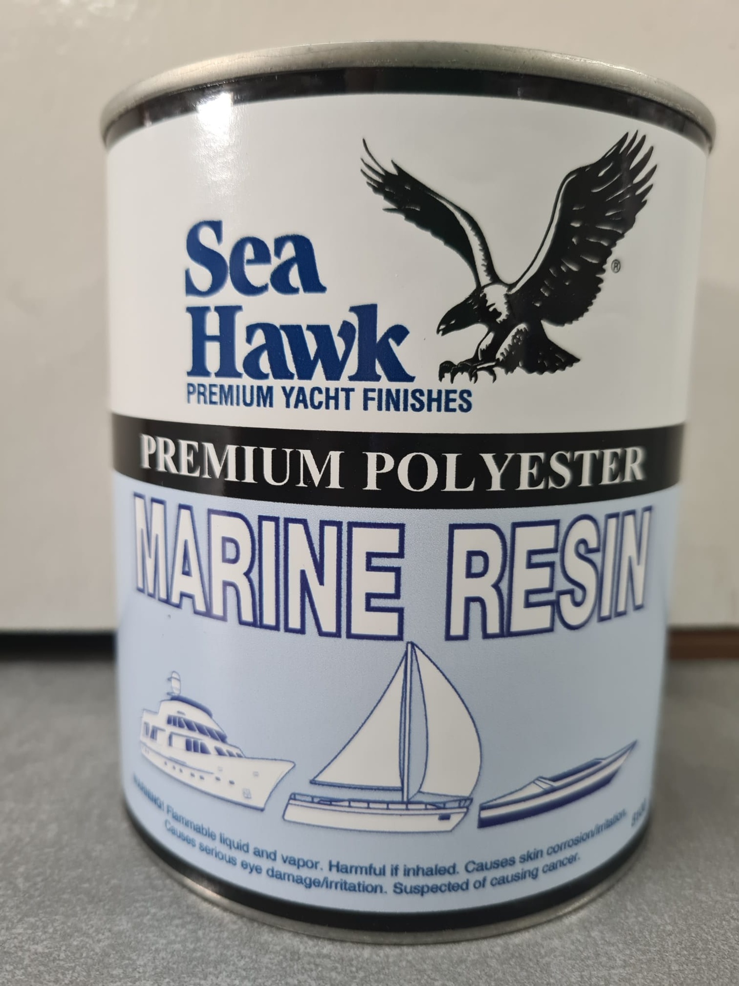 Polyester Resin, with Hardener Qt Budget Marine