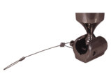 Deck Hinge, Flat Ball-Type Female Stainless Steel Bimini 2Holes