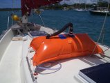 Water/Diesel Tank, Flexible for Deck with Harness 150Lt