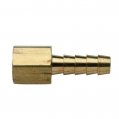 Hose Barb, Hose3/8 Pipe1/4Fpt Tapered Brass