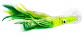 Tuna Treat 6″ Rigged 6/0 Green/Yellow