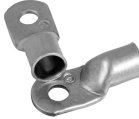 Lug, 8ga Screw-Hole:3/8″ Heavy Duty Tinned Copper 2 Pack