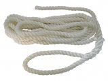 Dock Line, 5/8″ Nylon Twisted Length:25′ White