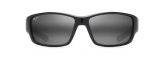 Sunglasses, Local Kine, Frame Black/Grey/Maroon, Lens Natural Grey