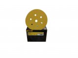 Sanding Disc, 6″ Grip G:320 6+1Hole Gold