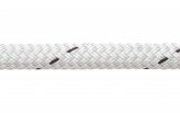 DoubleBraid Rope, Polyester 8mm White per Foot
