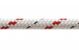 DoubleBraid Rope, Polyester 14mm Red Fleck per Foot