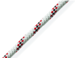 M/Braid Rope, Polyester 12mm Red-Flecked per Foot