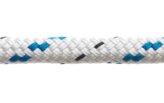 DoubleBraid Rope, Polyester 8mm Blue Fleck per Foot