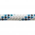 M/Braid Rope, Polyester 10mm Blue Fleck per Foot