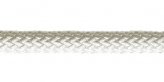 M/Braid Rope, Polyester 14mm White per Foot
