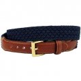 Belt, Macrame Size 38 Navy