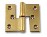 Hinge, Pull-Out Chrome Plated Brass Left Hand Length:50