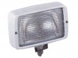 Floodlight, Off White 155x94mm with H3 55W 12V Bulb