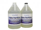 Table Top Resin, Epoxy CrystClr UV Resistant Res/Hard 2Gal