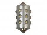 LED Bulb, Festoon 10-15V White 13x44mm 18Led