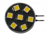 LED Bulb, G4 12/24V Warm White Side-Pins 1.2W