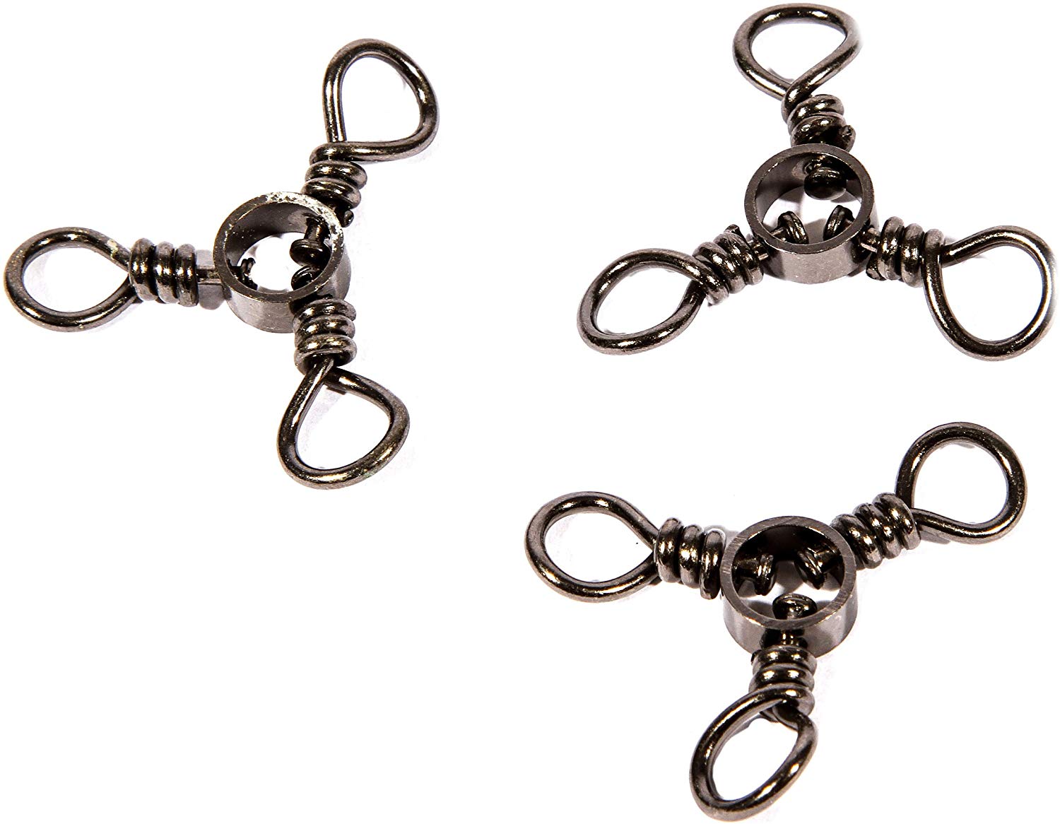 Swivel Pack, 3-Way Black Size 2/0 Pk120Lb 5 Pack - Budget Marine