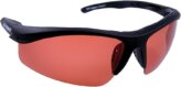 Sunglasses, Captain’s Choice Frame: Black Lens: Vermilion