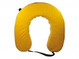 Horseshoe Buoy, Yellow with Zip Standard US Coast Guard Approved