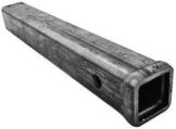 Receiver Tube, 2″ x 2″ Length:12″ fits 2″ Square Ball Mounts with 5/8″ Pin Hole