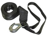 Winch Strap, Length:25′ Width 3″ Capacity:8500lb with Hook