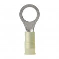 Crimp Ring, Ye12-10ga Hole:3/8″ Nylon Insulated 4 Pack