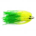 Lure, King Buster 2-1/2″ 1/8oz Head Chartreuse Green Firetail