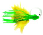 Lure, Dolphin Delight 6″ 1.5oz Green Yellow Rigged