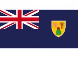 Flag, Turks & Caicos 20 x 30cm