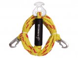 Tow Harness, Heavy Duty Rope:12′ for 1-4 Riders