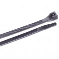 Cable Tie, 8″ Black Standard UV Resistant Standard 100 Pack