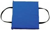 Seat Cushion, Floating Nylon Blue Type:IV US Coast Guard Approved