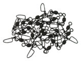 Swivel, Coastlock Snap Black Brass 90Lb 20 Pack
