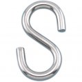S Hook, Stainless Steel A4 8mm inLength:64mm