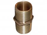 Pipe Nipple, Male Thread:2.5″ HexNut-Tigh Bronze